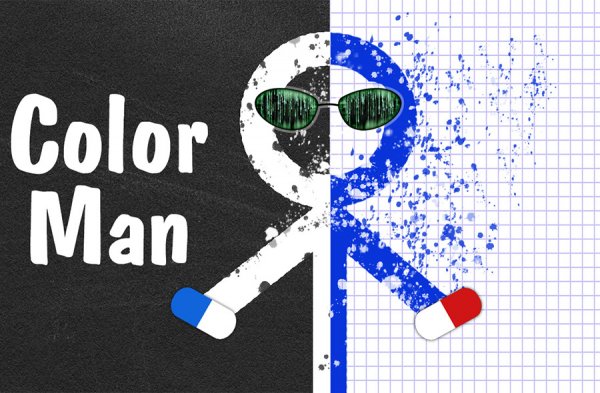 Обзор нетривиальной головоломки Color Man для Android