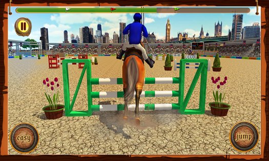 Horse Show Jumping Challenge 1.1. Скриншот 1
