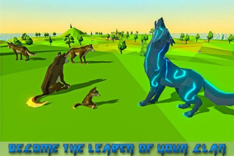 Wolf Simulator Fantasy Jungle 6.0. Скриншот 8