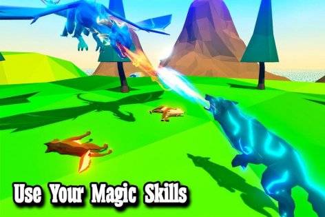 Wolf Simulator Fantasy Jungle 6.0. Скриншот 9