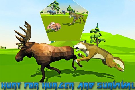 Wolf Simulator Fantasy Jungle 6.0. Скриншот 13