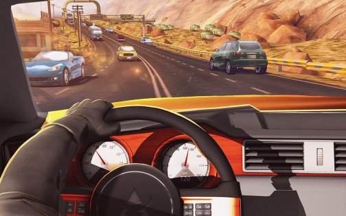 Traffic Xtreme 3D: Fast Car Racing & Highway Speed 1.02. Скриншот 1