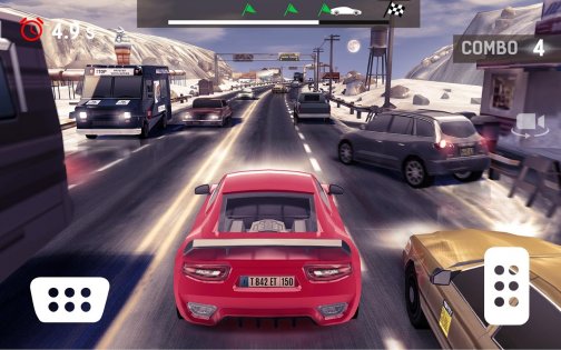 Traffic Xtreme 3D: Fast Car Racing & Highway Speed 1.02. Скриншот 14
