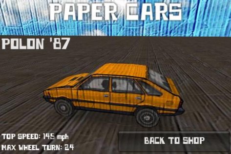 Paper Cars 0.05. Скриншот 3