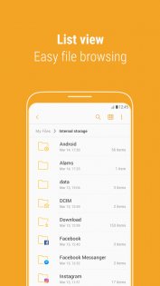 Samsung Мои файлы 15.0.06.3. Скриншот 2