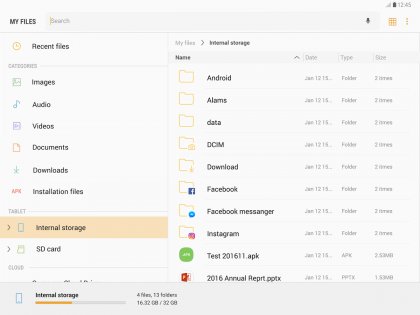 Samsung Мои файлы 15.0.06.3. Скриншот 6