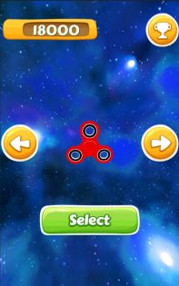 Fidget Spinner Space Relax 1.1. Скриншот 1