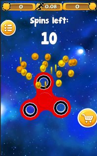 Fidget Spinner Space Relax 1.1. Скриншот 3