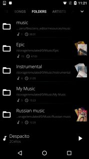 Onemp Music Player 2.2.6. Скриншот 6