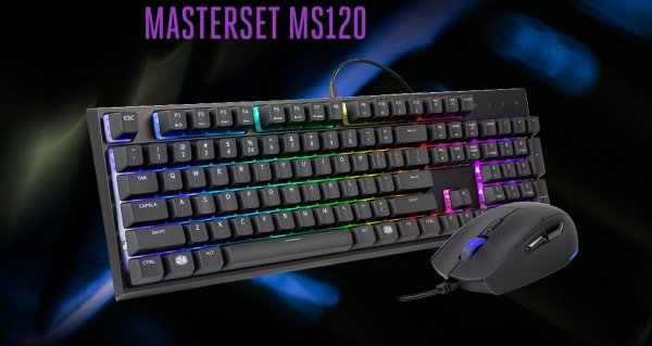 Cooler Master представил игровой комплект MasterSet MS120