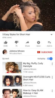 YouTube 20.18.34. Скриншот 6