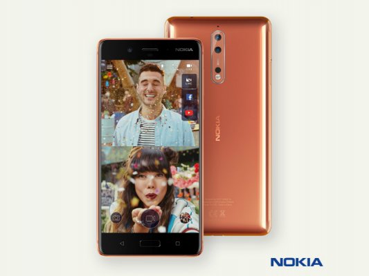 В России начались продажи Nokia 8