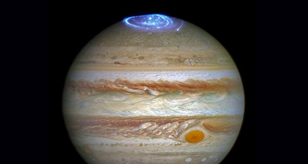 Полярные сияния Юпитера — загадка для ученых