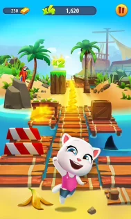 Talking Tom Gold Run 25.2.0.9958. Скриншот 3