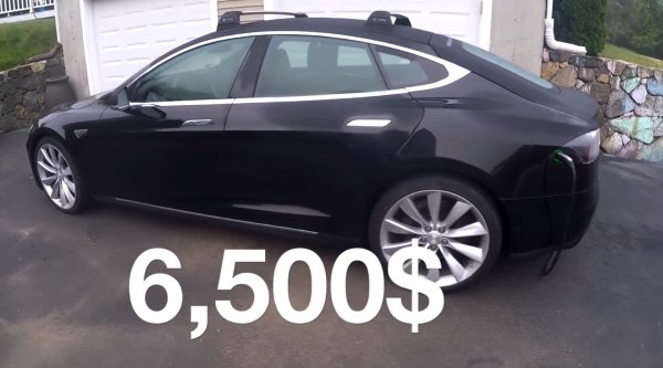 Видео: автолюбитель собрал Tesla Model S всего за $6,5 тыс.