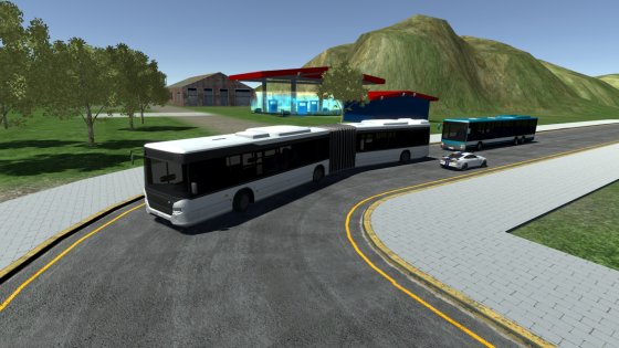 Bus Simulator 2017 1.2. Скриншот 3