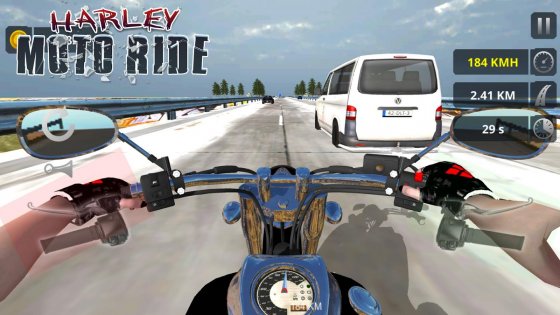 Harley Moto Ride 3D 2.0. Скриншот 4