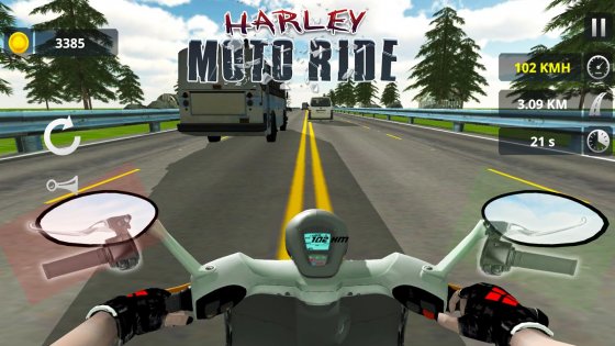 Harley Moto Ride 3D 2.0. Скриншот 6