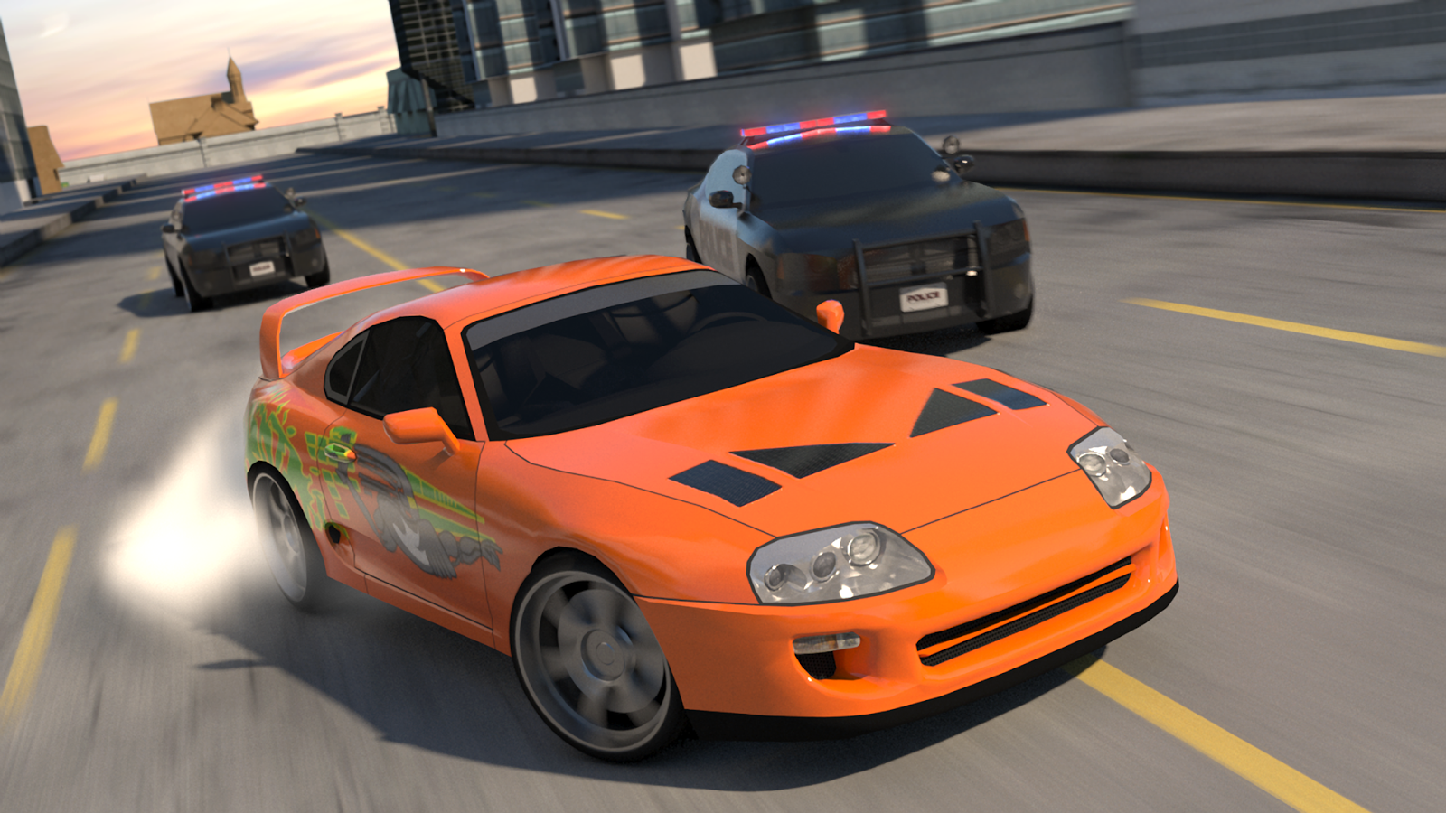 supra car game play