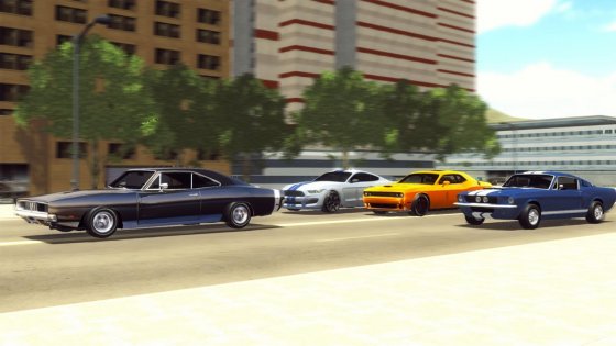 City Muscle Car Driving simulator 2017 2.01. Скриншот 3