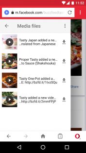 Opera Mini beta 83.1.2254.73056. Скриншот 4