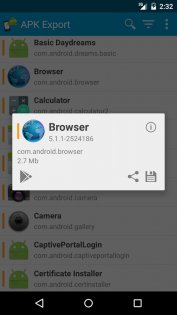 APK Export 3.2.4. Скриншот 3