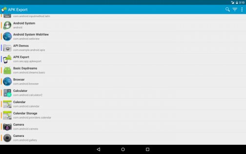 APK Export 3.2.4. Скриншот 4