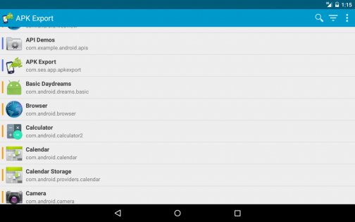APK Export 3.2.4. Скриншот 5