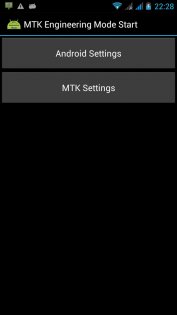 MTK Engineering Mode Start 1.2. Скриншот 1
