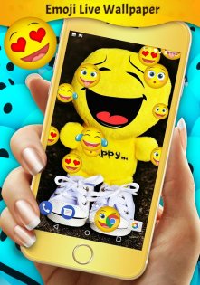 Emoji Live Wallpaper 6.10.6. Скриншот 3