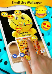 Emoji Live Wallpaper 6.10.6. Скриншот 7