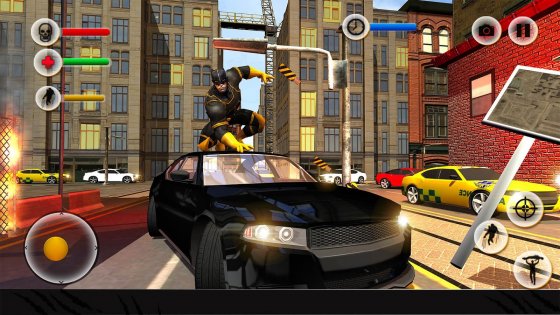 Super Panther Flying Hero City Survival 1.1. Скриншот 3