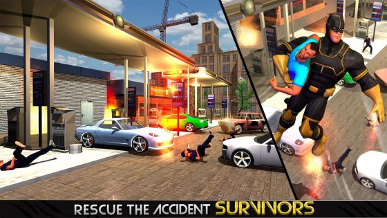 Super Panther Flying Hero City Survival 1.1. Скриншот 4