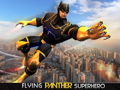 Super Panther Flying Hero City Survival 1.1. Скриншот 6