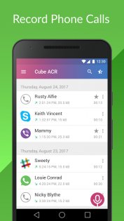 Cube ACR – запись звонков 2.4.256. Скриншот 2
