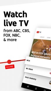 YouTube TV 9.18.1. Скриншот 5