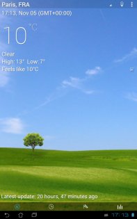 3D flip clock & weather 7.20.0. Скриншот 10