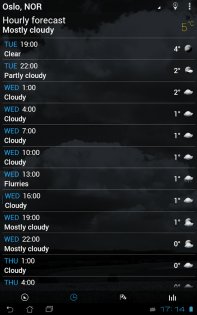 3D flip clock & weather 7.00.3. Скриншот 12