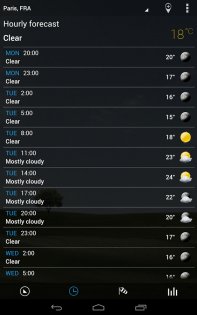 3D flip clock & weather 7.20.0. Скриншот 19