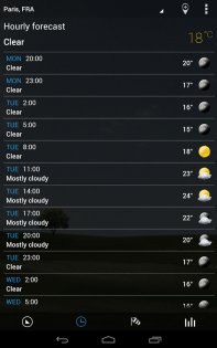 3D flip clock & weather 7.60.1. Скриншот 19