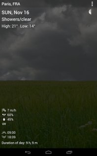 3D flip clock & weather 8.35.0. Скриншот 22
