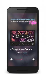 Retrowave Radio 3.7.2. Скриншот 1