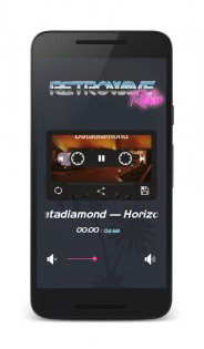 Retrowave Radio 3.7.2. Скриншот 2