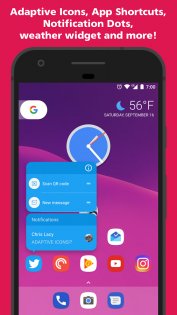 Action Launcher 51.0. Скриншот 1