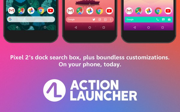 Action Launcher 29 получил поисковую строку в стиле Pixel 2