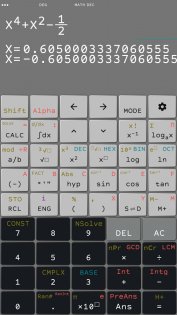 Natural Scientific Calculator N+ FX 570 ES/VN PLUS 2.3.0. Скриншот 1