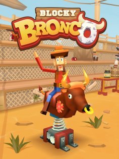 Blocky Bronco 1.0.2_123. Скриншот 7