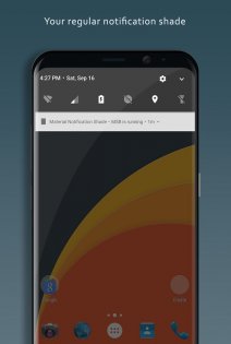 Material Notification Shade 18.5.8.1. Скриншот 1