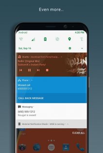 Material Notification Shade 18.5.8.1. Скриншот 3