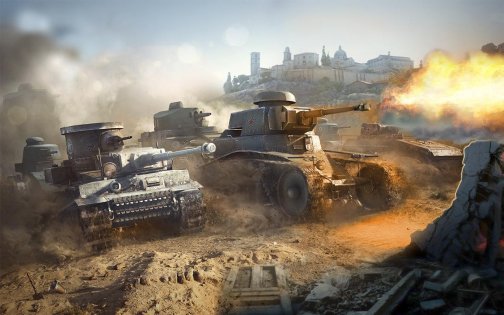 Heavy Army Tank Driving Simulator World War Blitz 1.2. Скриншот 4